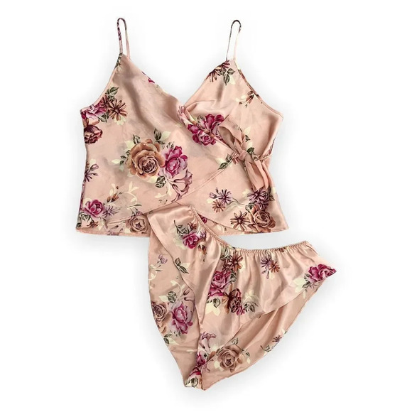 VINTAGE Cami & Shorts Pajama Set - Picture 1 of 6